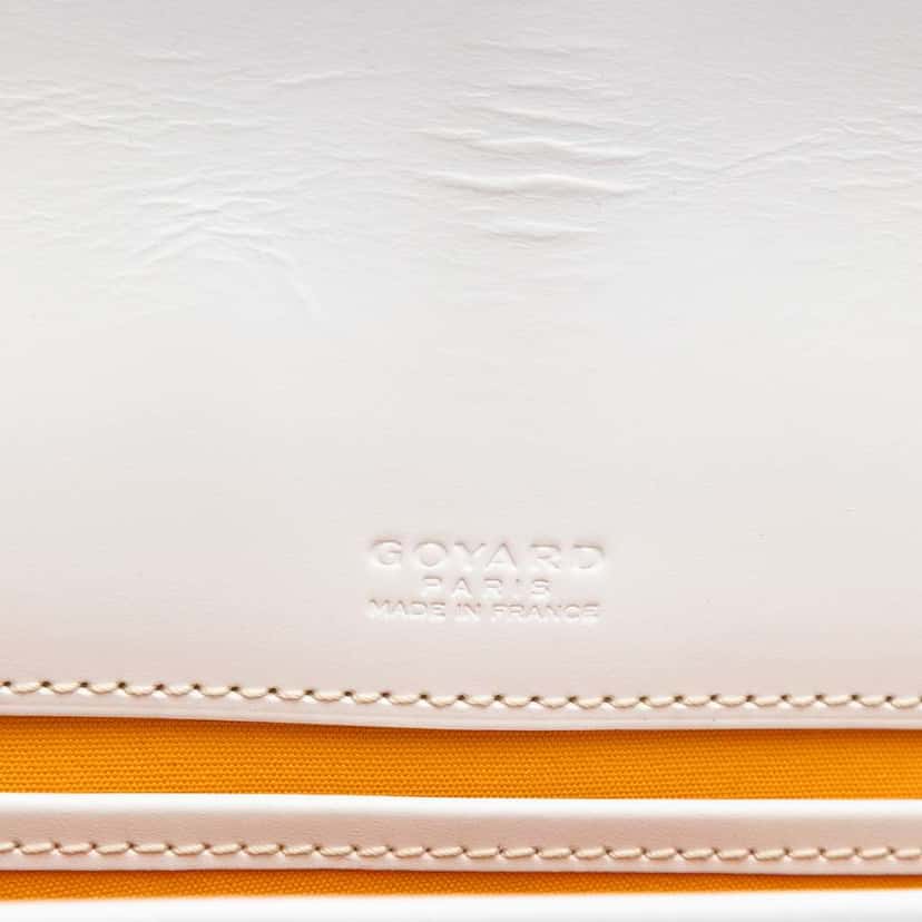 Goyard Goyardine Belvedere II PM White Canvas Good condition - Box View