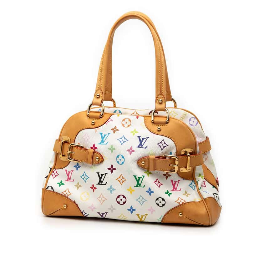 Louis Vuitton Monogram Multicolore Claudia White Good condition - Back View