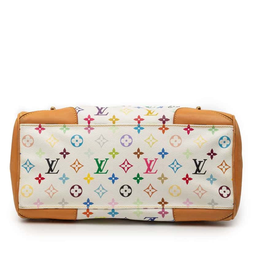 Louis Vuitton Monogram Multicolore Claudia White Good condition - Inside View