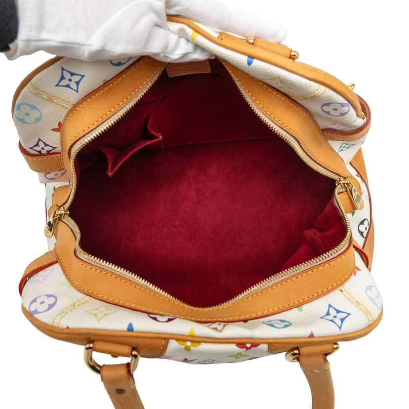 Louis Vuitton Monogram Multicolore Claudia White Good condition - Model View