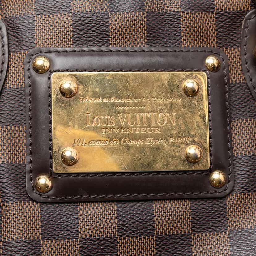 Louis Vuitton Damier Ebene Berkeley Brown Very good condition - Box View
