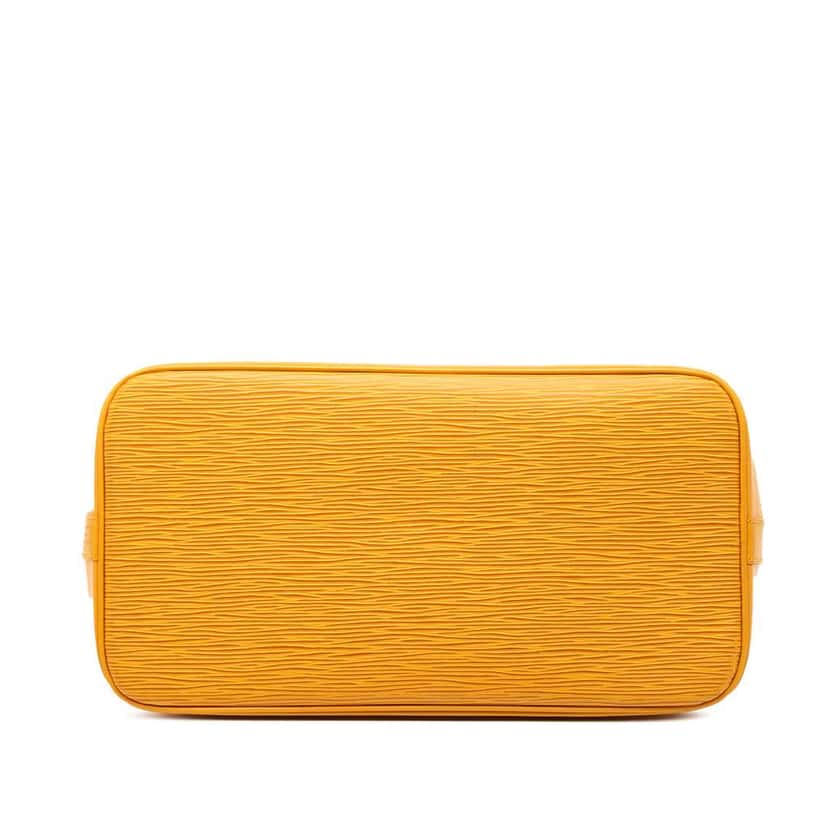 Louis Vuitton Epi Alma PM Yellow Leather Very good condition - Inside View