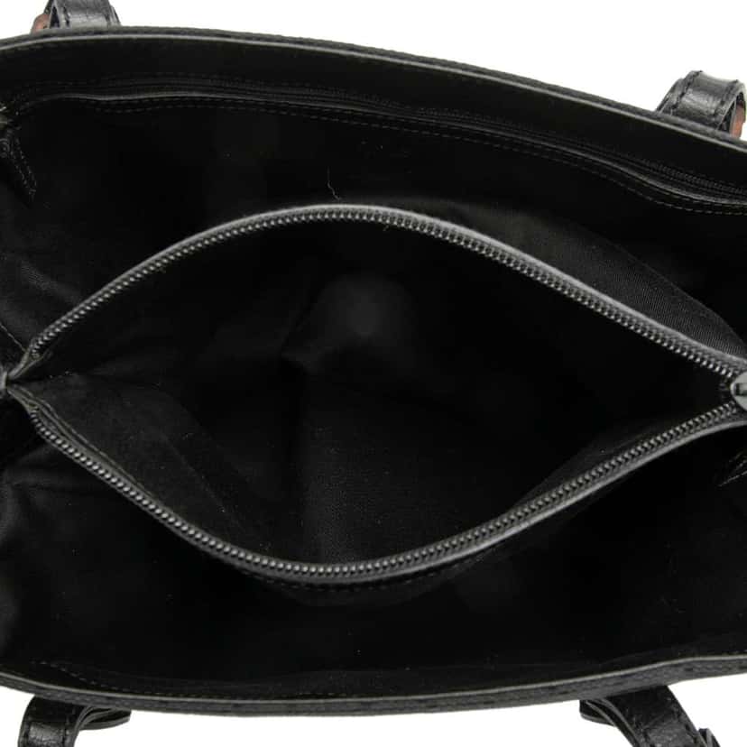 Gucci GG Canvas Bamboo Tote Black Canvas Very good condition - Model View