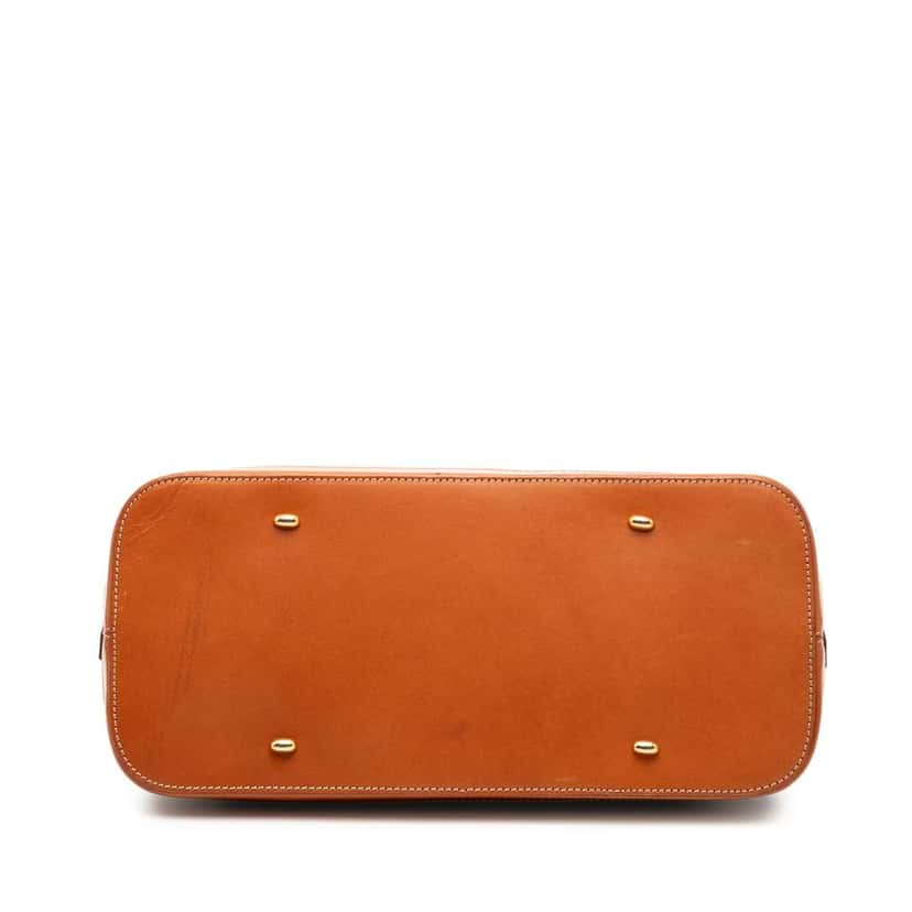 Celine Macadam Coated Canvas Handbag Brown Canvas Good condition - Inside View