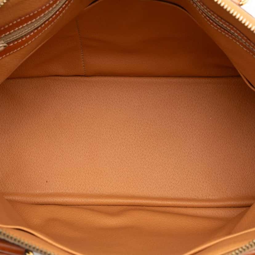 Celine Macadam Coated Canvas Handbag Brown Canvas Good condition - Model View