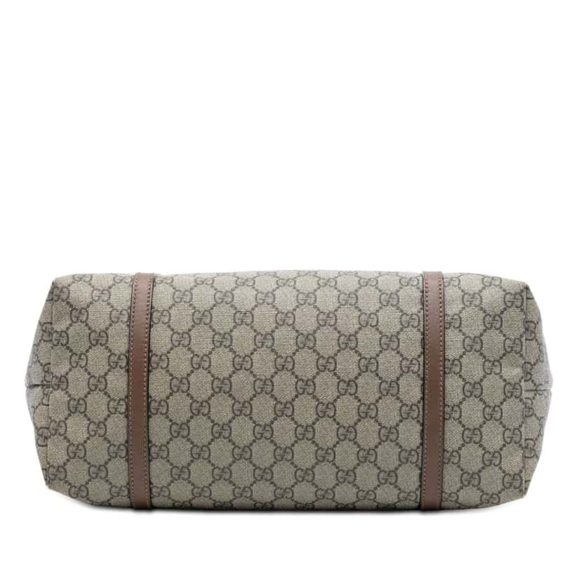 Gucci GG Supreme Nice Tote Brown Canvas Very good condition - Inside View