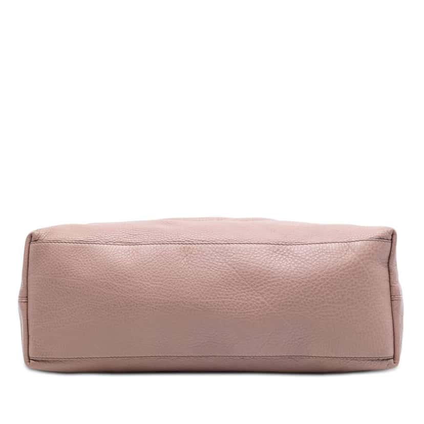 Gucci Medium Leather Soho Chain Tote Pink Leather Good condition - Inside View