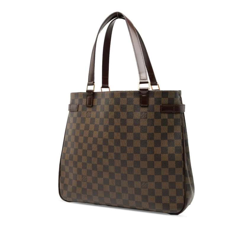 Louis Vuitton Damier Ebene Uzes Brown Very good condition - Back View