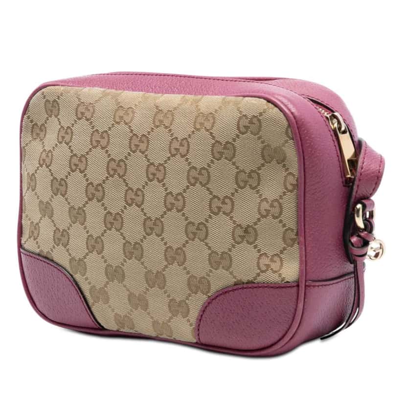 Gucci GG Canvas Bree Crossbody Brown Canvas Very good condition - Back View