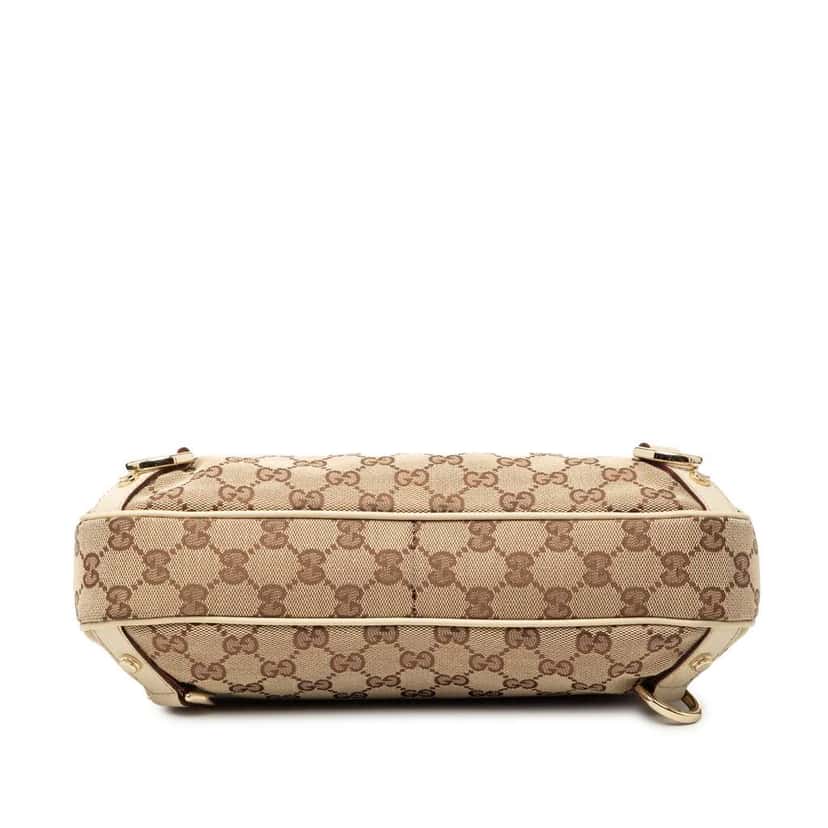 Gucci GG Canvas Abbey D Ring Shoulder Bag Brown Canvas Good condition - Inside View