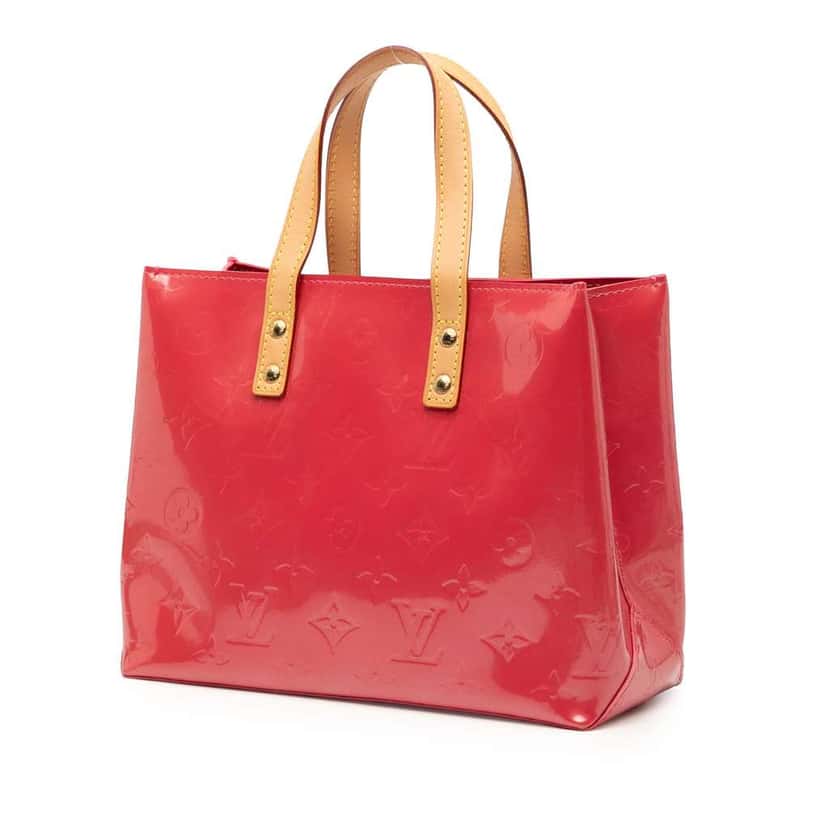 Louis Vuitton Monogram Vernis Reade PM Pink Leather Very good condition - Back View