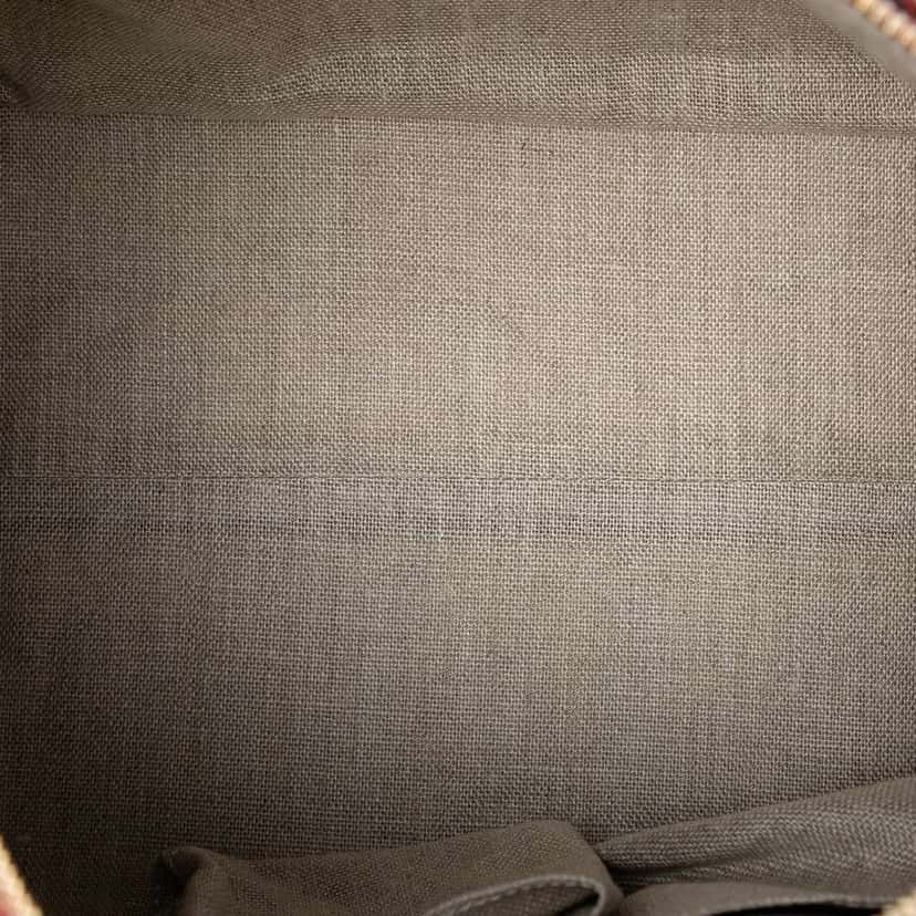 Gucci Medium Microguccissima Satchel Red Leather Good condition - Model View