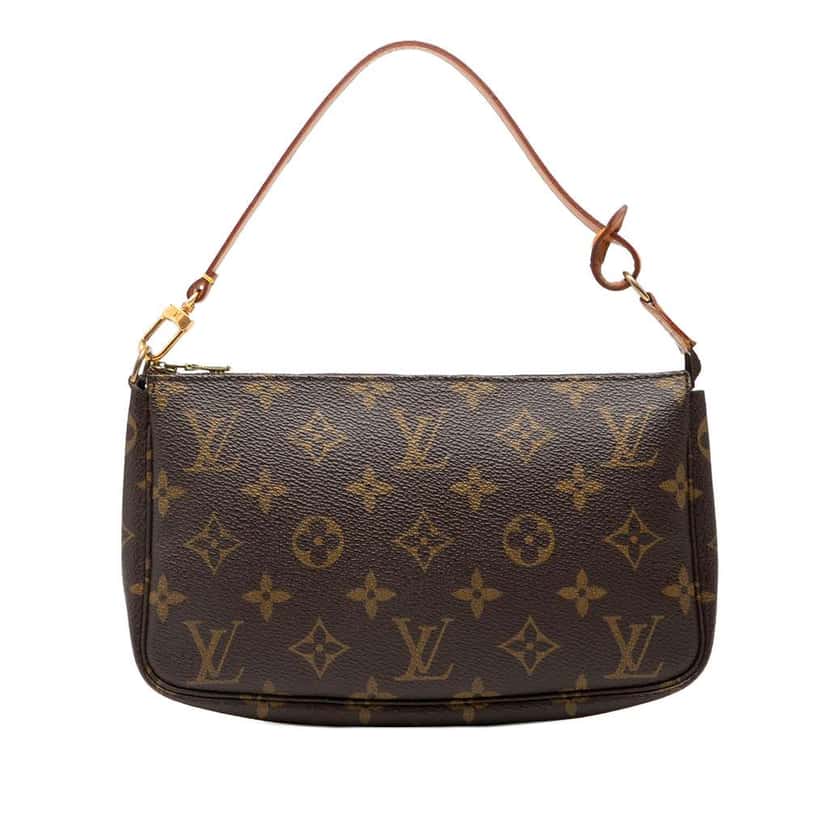Louis Vuitton Monogram Pochette Accessoires Brown Good condition - Front View