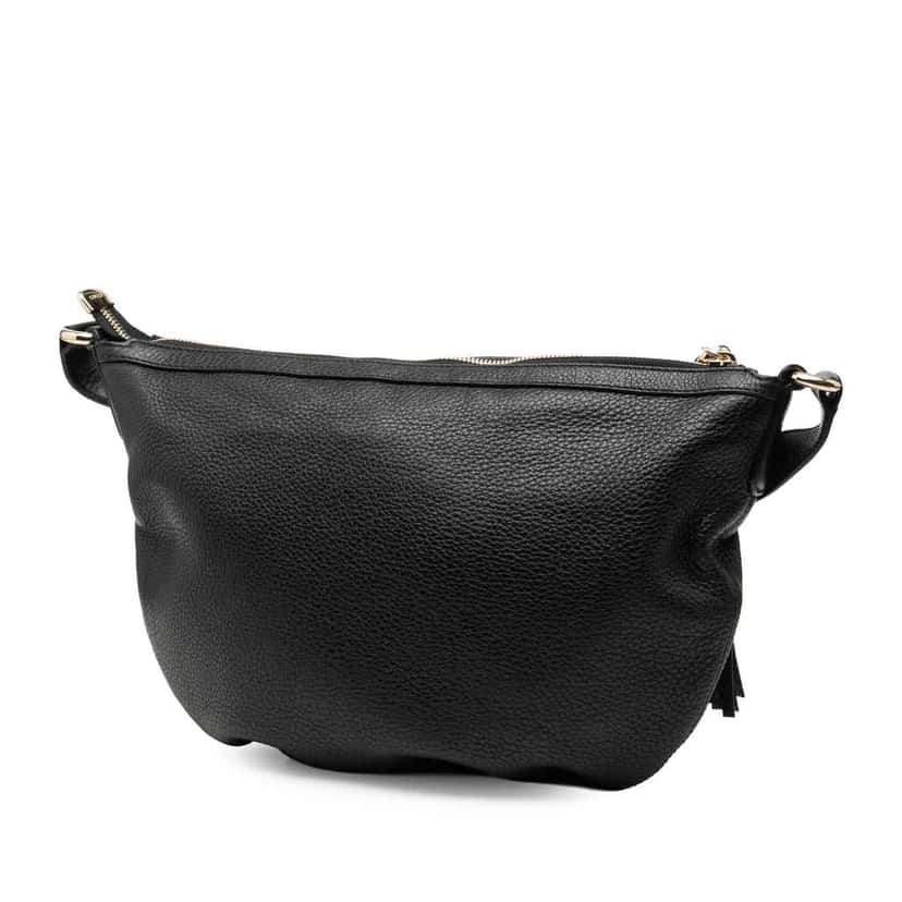 Gucci Leather Soho Crossbody Black Leather Good condition - Back View
