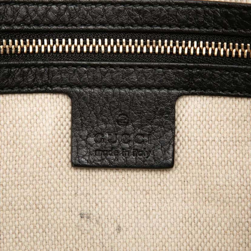 Gucci Leather Soho Crossbody Black Leather Good condition - Box View