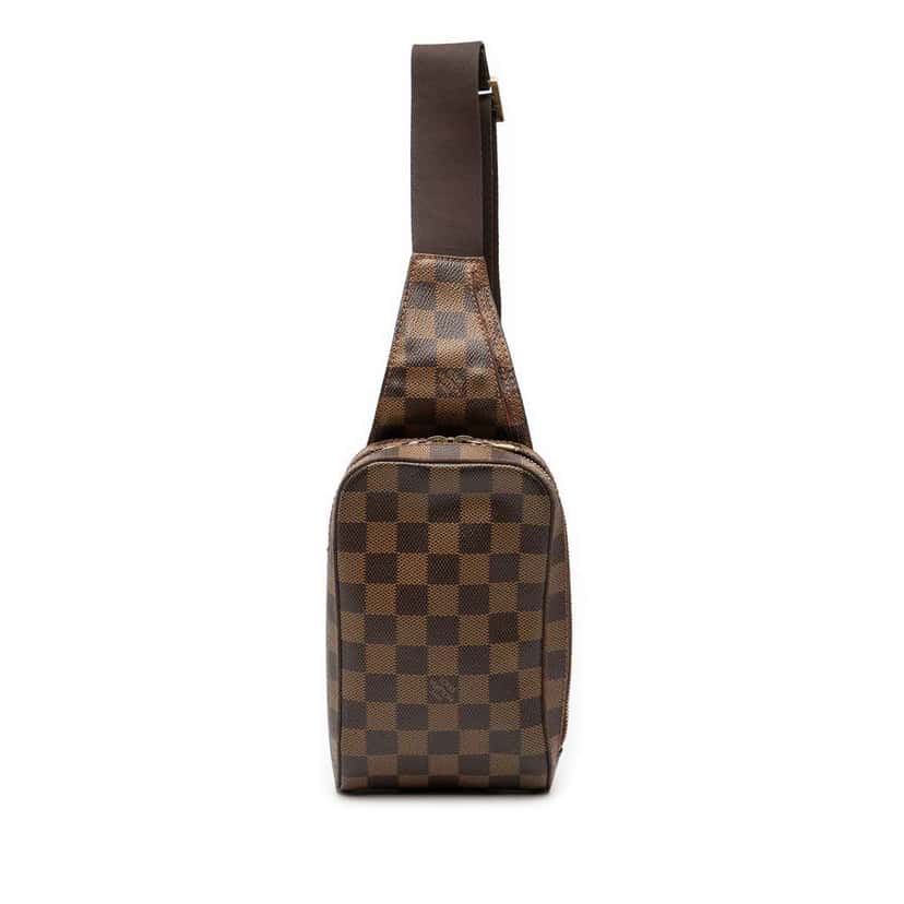 Louis Vuitton Damier Ebene Geronimos Brown Good condition - Front View