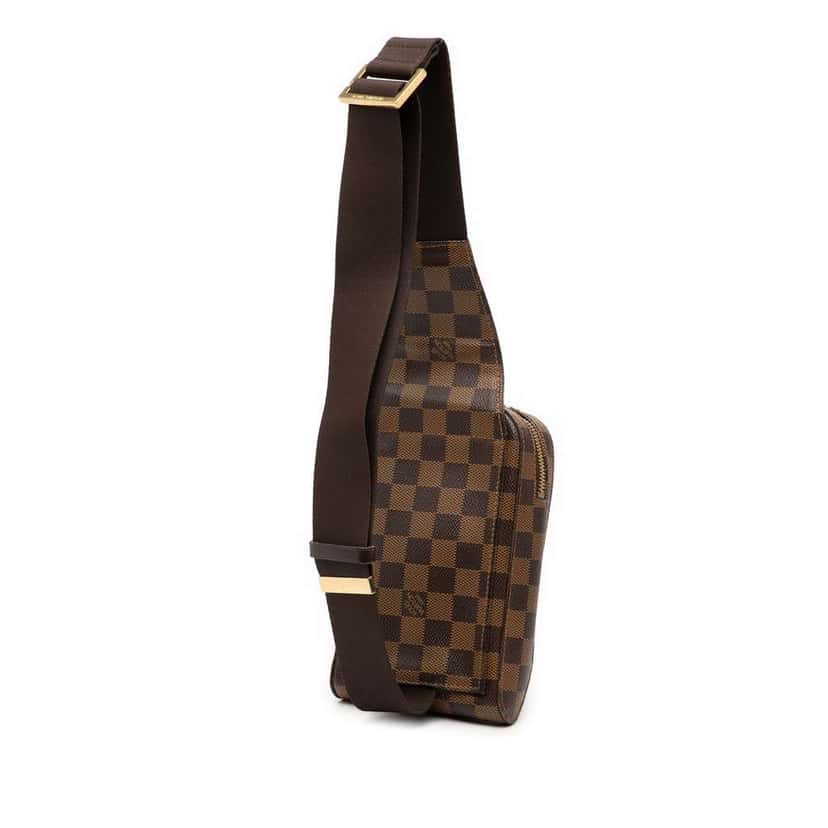 Louis Vuitton Damier Ebene Geronimos Brown Good condition - Back View
