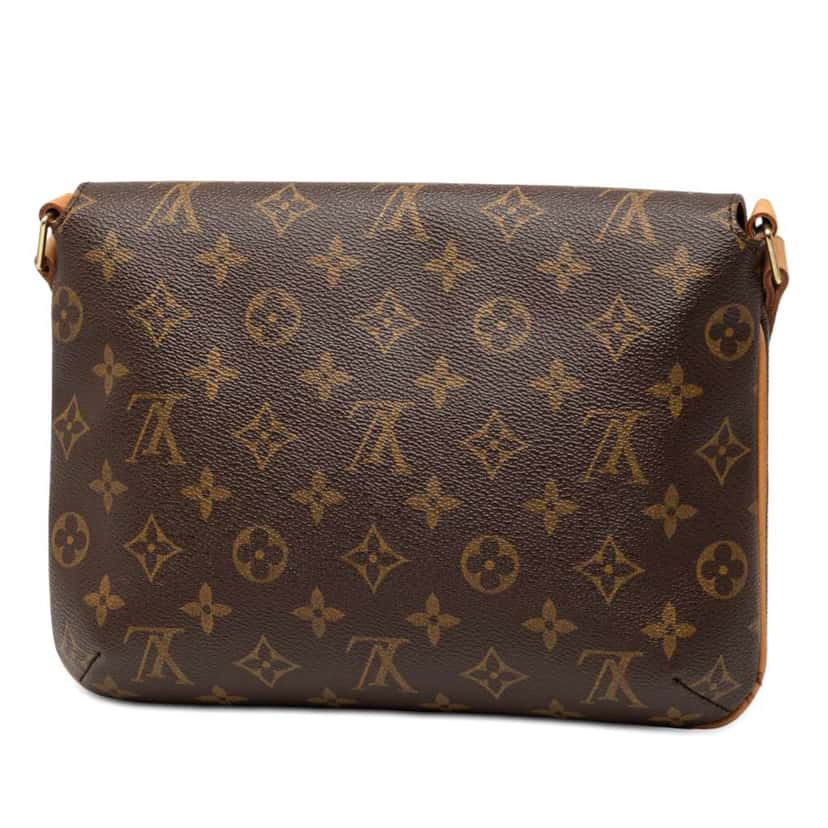Louis Vuitton Monogram Musette Tango Short Strap Brown Good condition - Back View