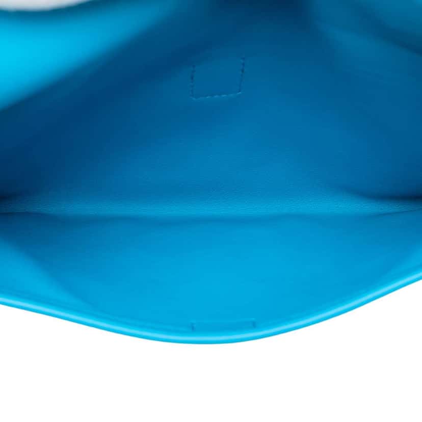 Hermès Swift Jige Elan 29 Blue Leather Good condition - Model View