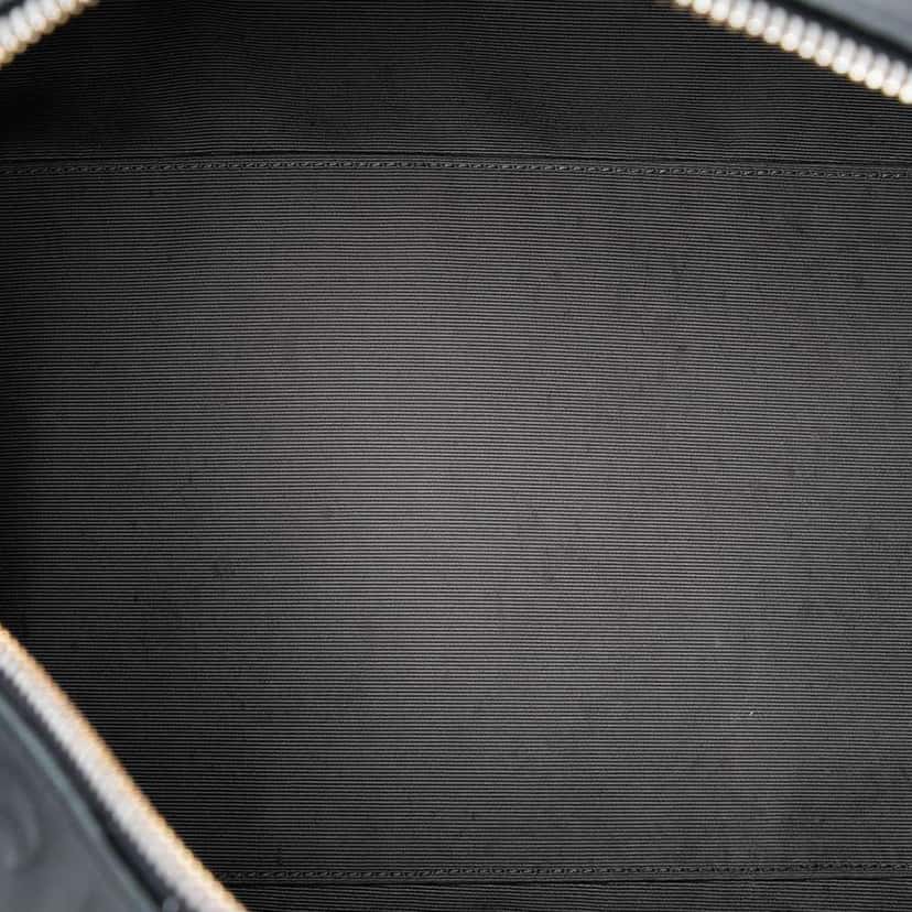 Louis Vuitton Limited Edition Paris Embossed Leather Speedy Cube 30 Black Leather Good condition - Model View
