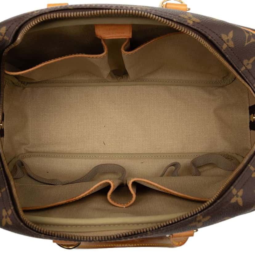 Louis Vuitton Monogram Deauville Brown Good condition - Model View