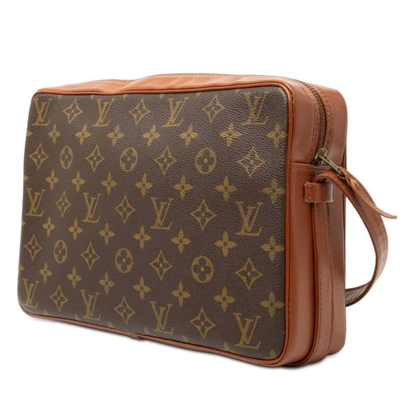 Louis Vuitton Monogram Sac Bandouliere 30 Brown Good condition - Back View