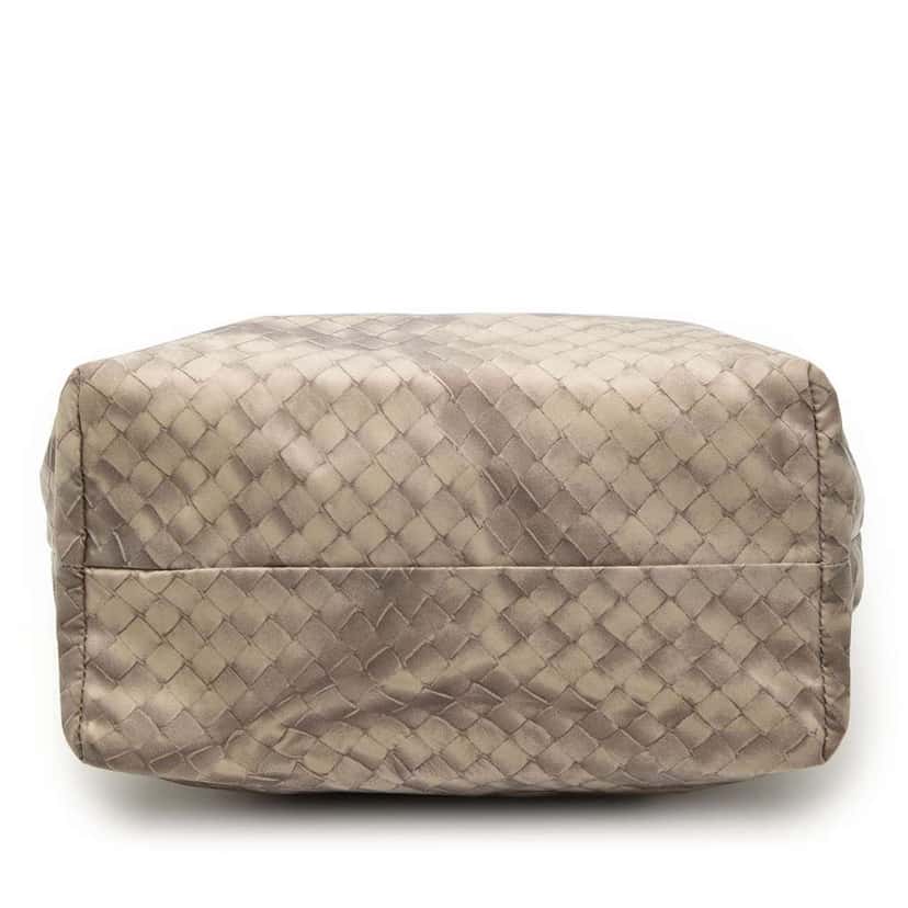 Bottega Veneta Nylon Intrecciolusion Tote Brown Very good condition - Inside View
