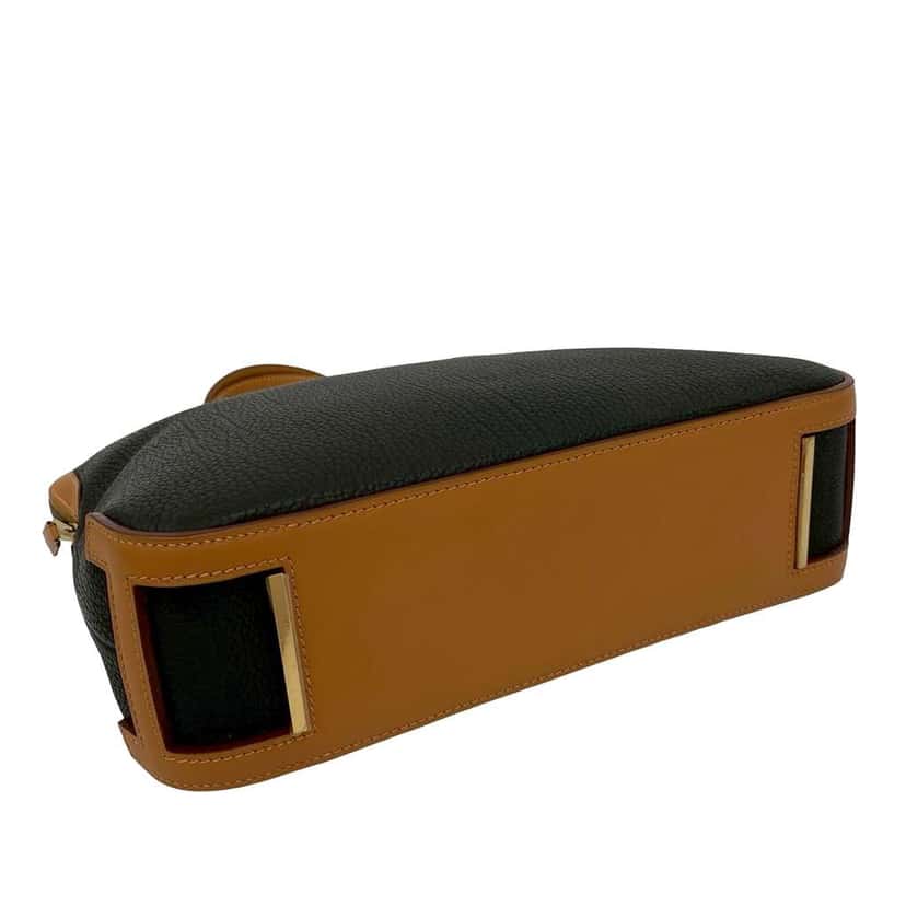 Hermès Fjord Escapade Tote Black Leather Good condition - Inside View