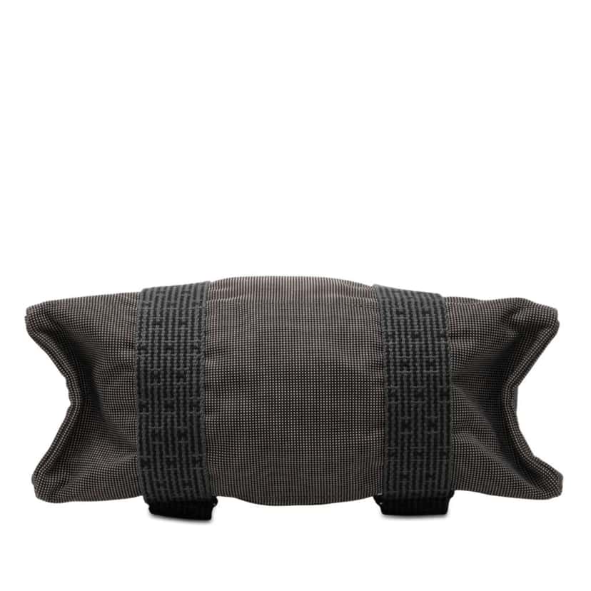 Hermès Canvas Herline Backpack MM Grey Canvas Good condition - Inside View