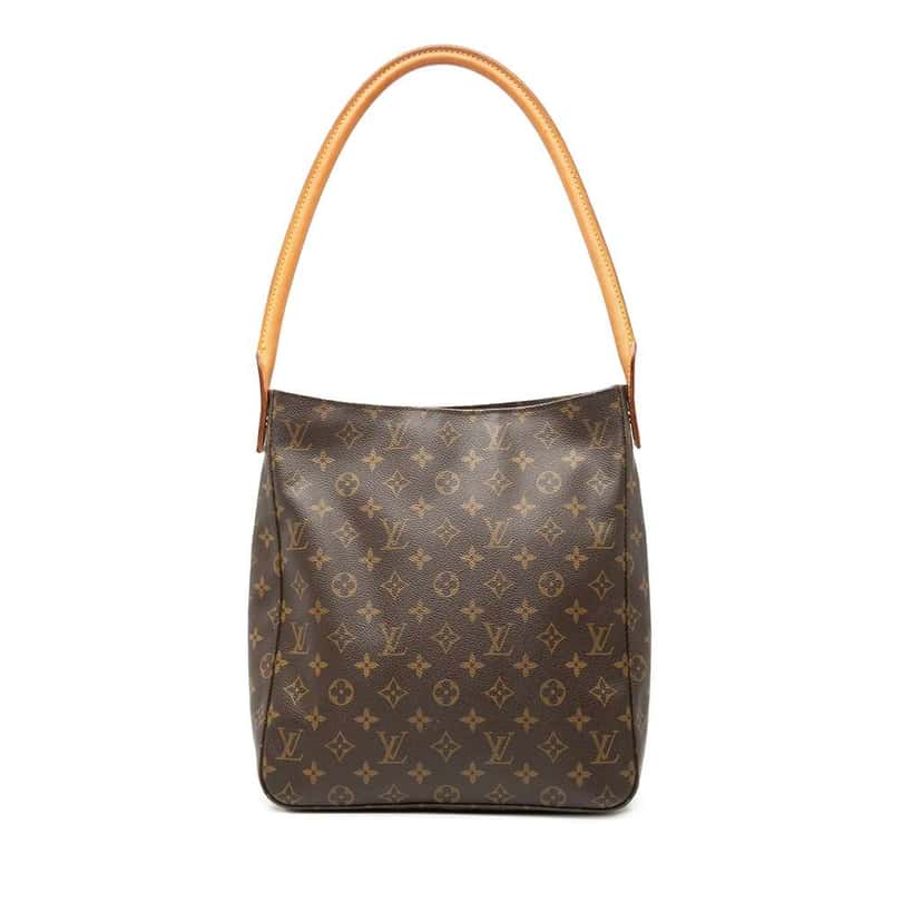Louis Vuitton Monogram Looping GM Brown Good condition - Front View