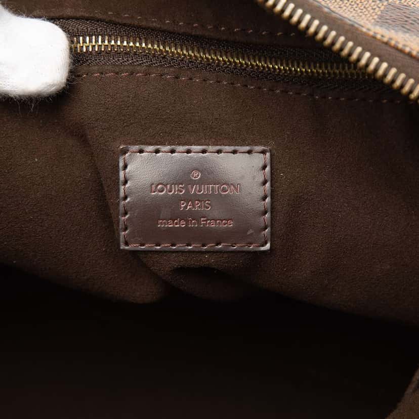 Louis Vuitton Damier Ebene Portobello PM Brown Fair condition - Box View