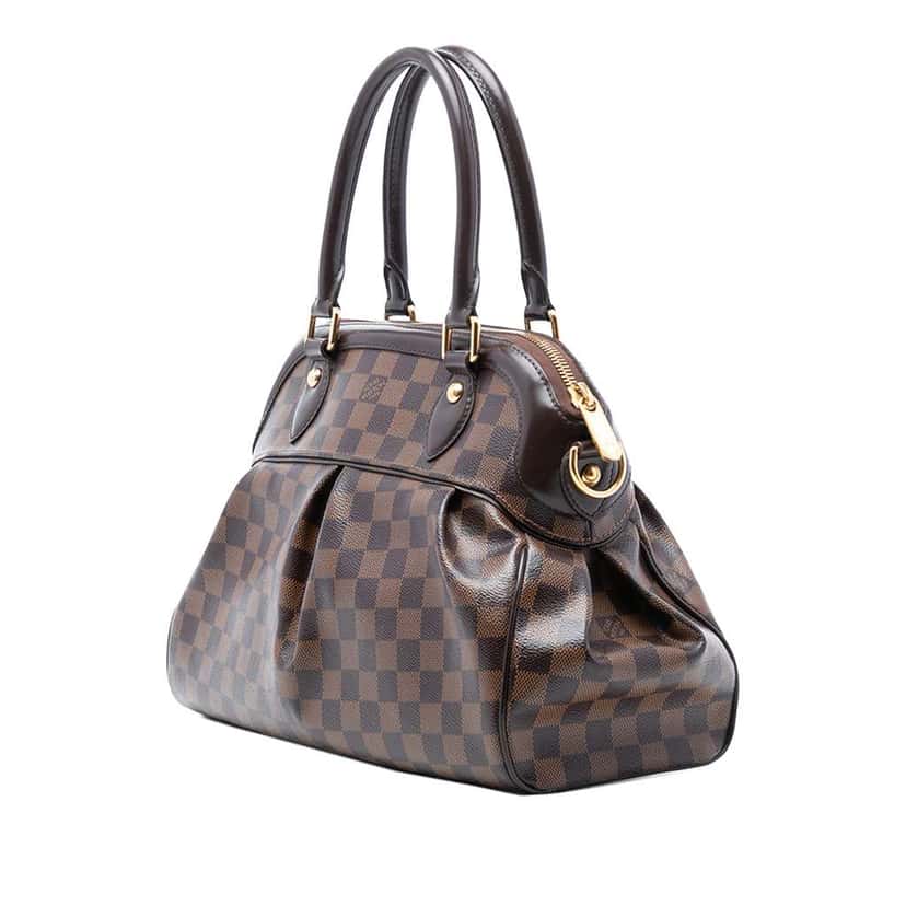 Louis Vuitton Damier Ebene Trevi PM Brown Good condition - Back View