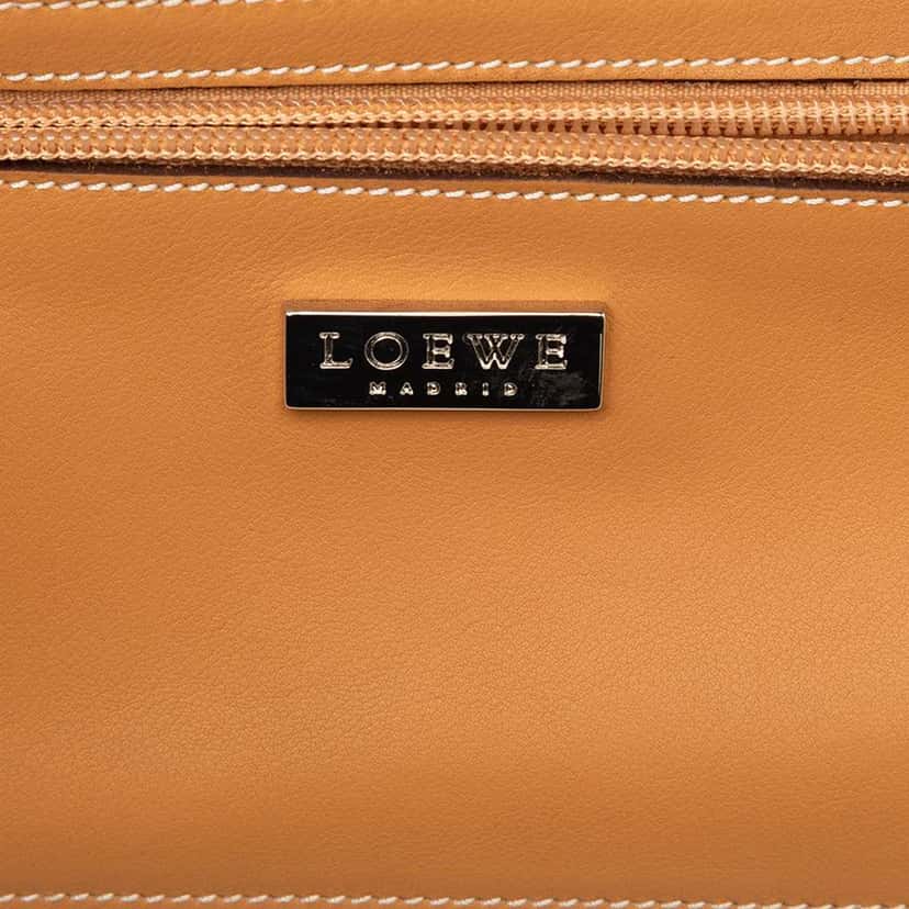 Loewe Leather Handbag Brown Leather Very good condition - Box View