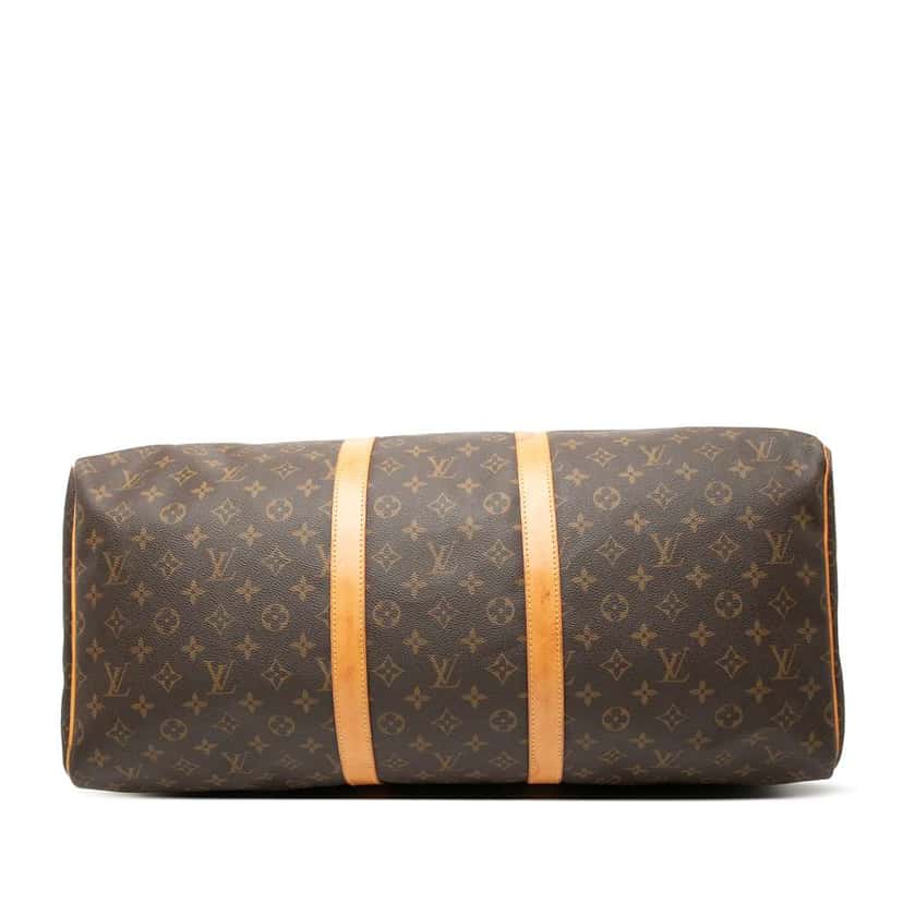 Louis Vuitton Monogram Keepall 55 Brown Good condition - Inside View