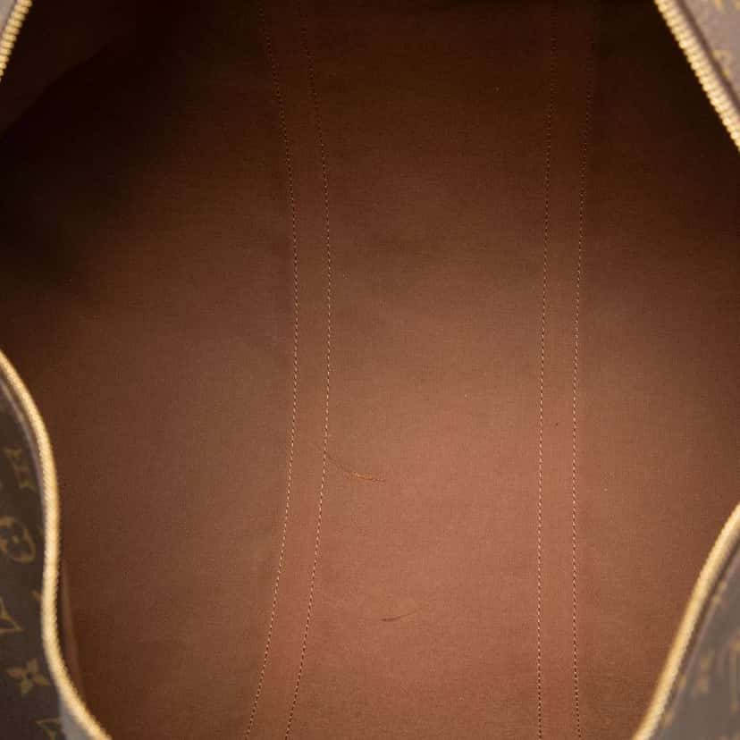 Louis Vuitton Monogram Keepall 55 Brown Good condition - Model View