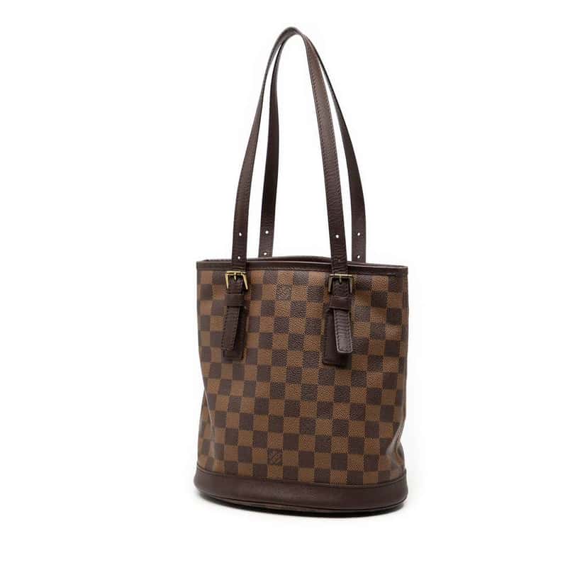 Louis Vuitton Damier Ebene Marais Brown Good condition - Back View