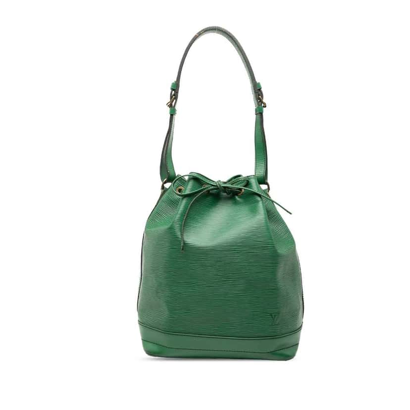 Louis Vuitton Epi Noe GM Green Leather Very good condition - Front View