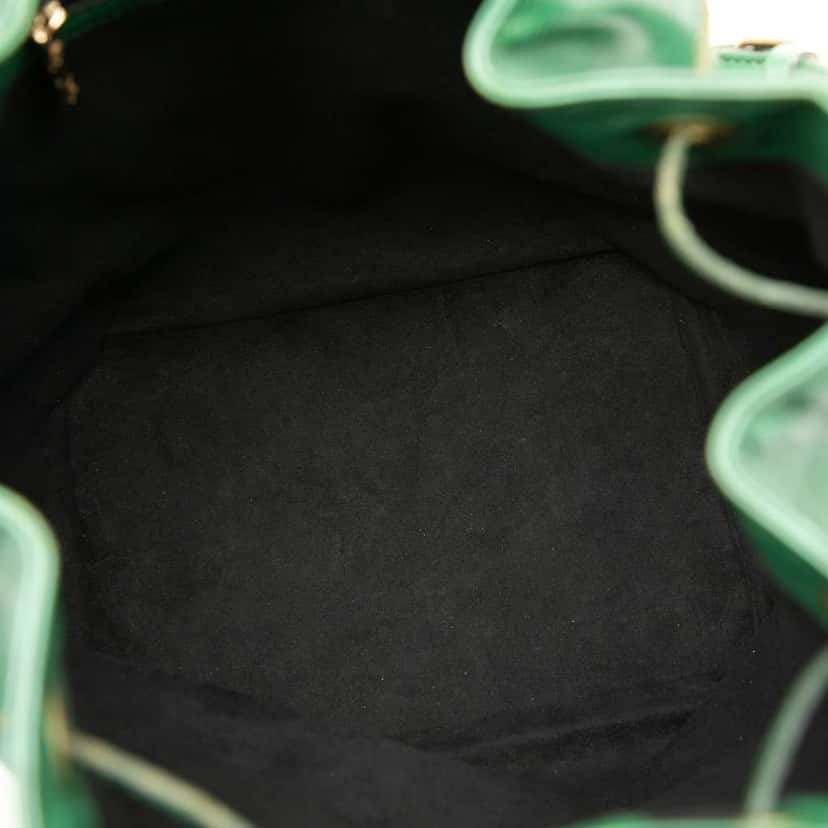 Louis Vuitton Epi Noe GM Green Leather Very good condition - Model View
