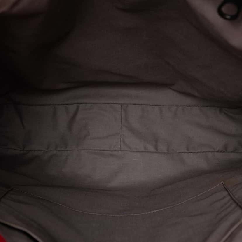 Bottega Veneta Nappa Intrecciato Belt Strap Tote Red Leather Good condition - Model View