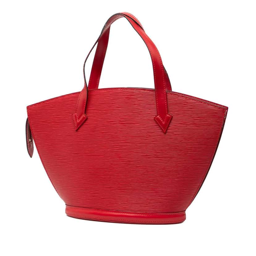 Louis Vuitton Epi Saint Jacques PM Short Strap Red Leather Good condition - Back View