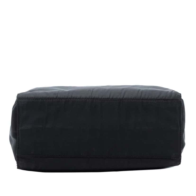 Prada Tessuto Metal Handle Bag Black Good condition - Inside View