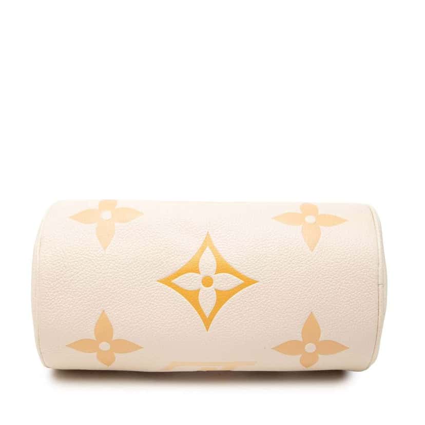 Louis Vuitton Monogram Empreinte Giant By The Pool Papillon BB Brown Leather Very good condition - Inside View