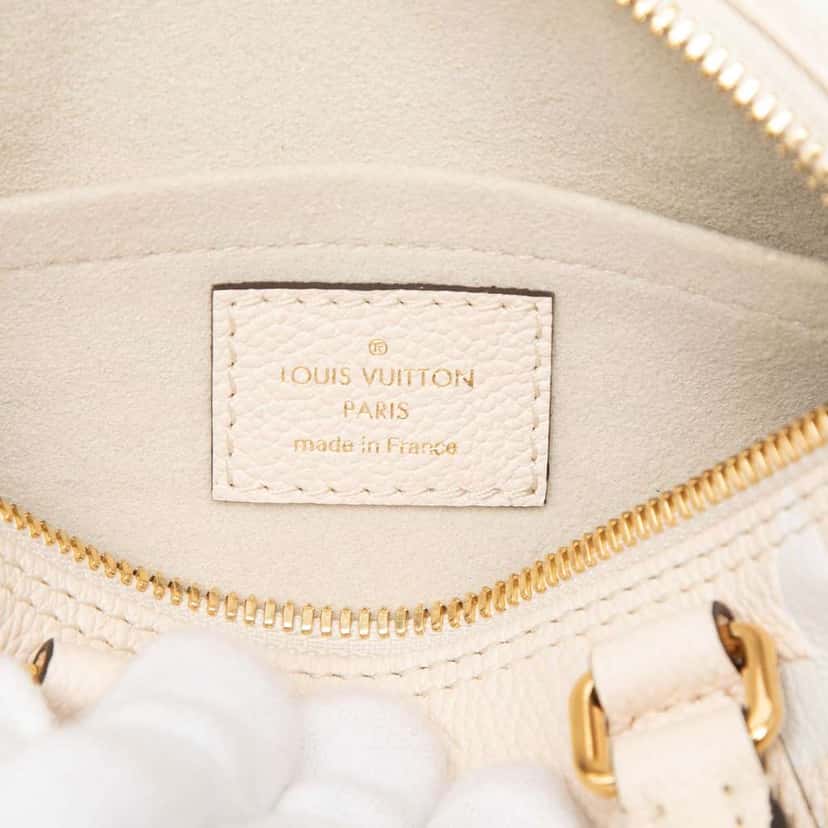 Louis Vuitton Monogram Empreinte Giant By The Pool Papillon BB Brown Leather Very good condition - Box View