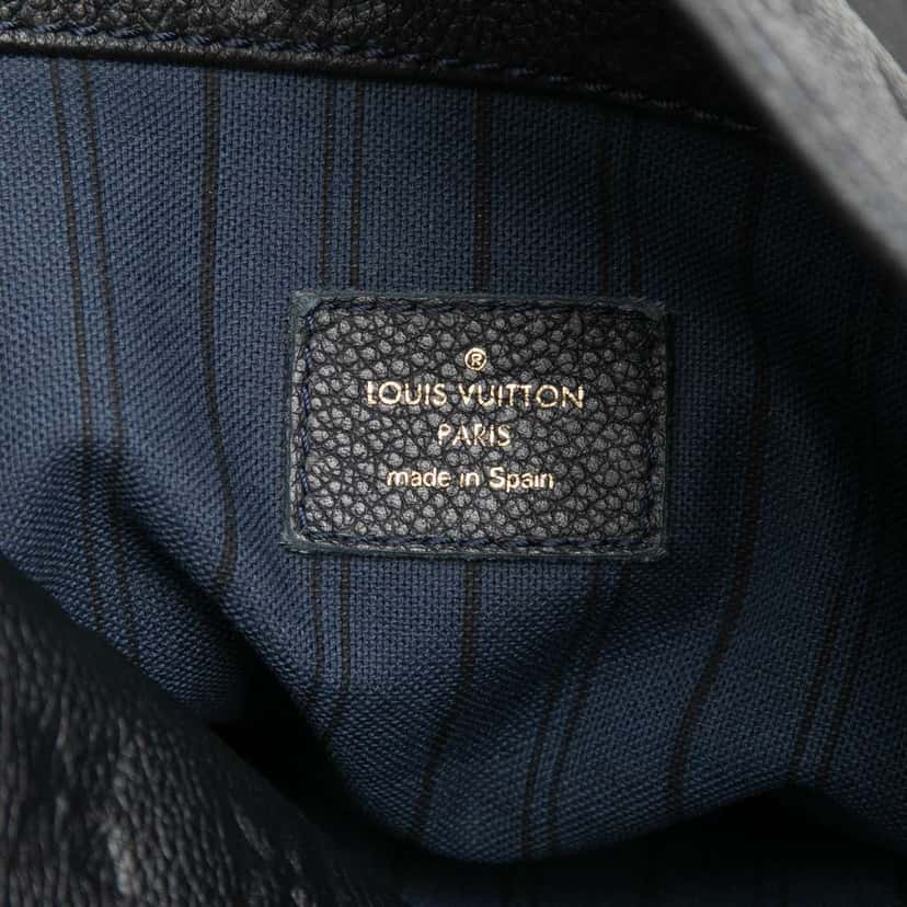 Louis Vuitton Monogram Empreinte Artsy MM Black Leather Good condition - Box View