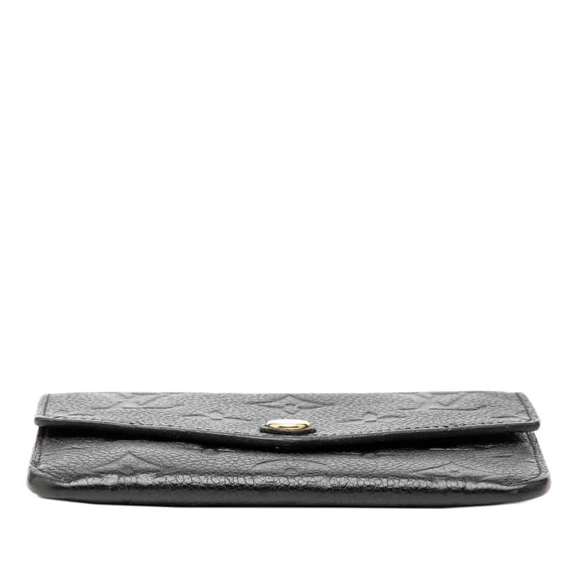 Louis Vuitton Monogram Empreinte Key Pouch Black Leather Very good condition - Inside View