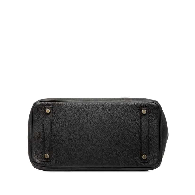 Hermès Togo Birkin Retourne 30 Black Leather Good condition - Inside View