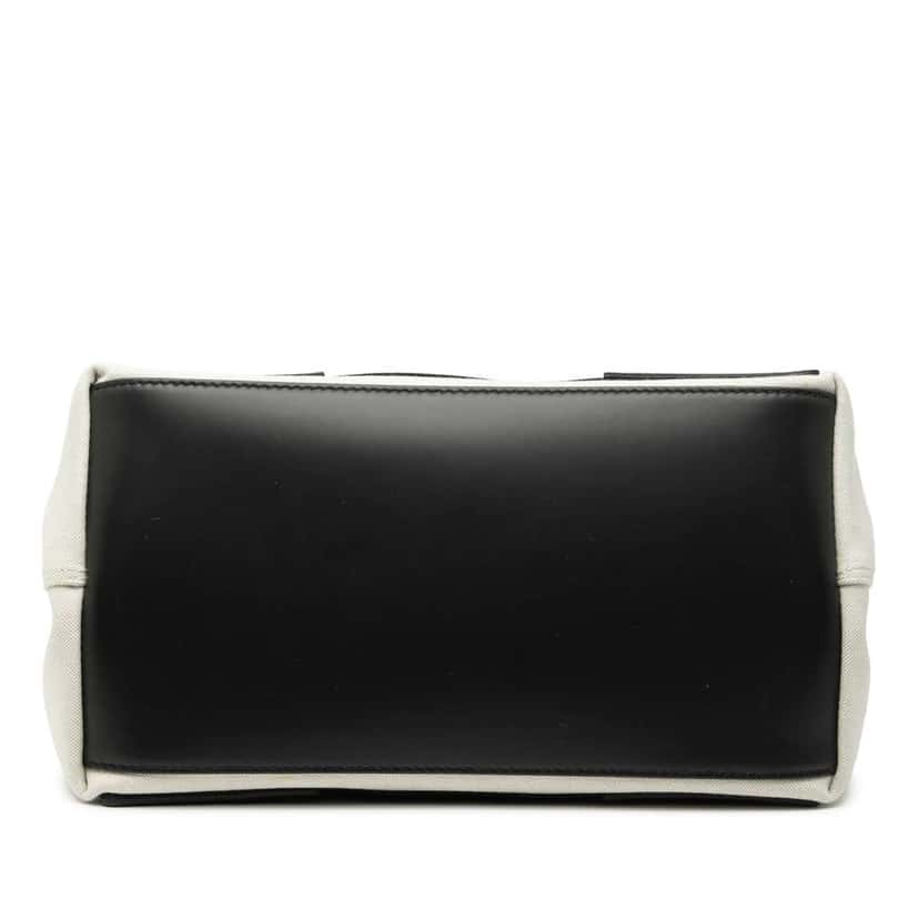 Balenciaga Canvas Navy Cabas Tote S White Canvas Very good condition - Inside View