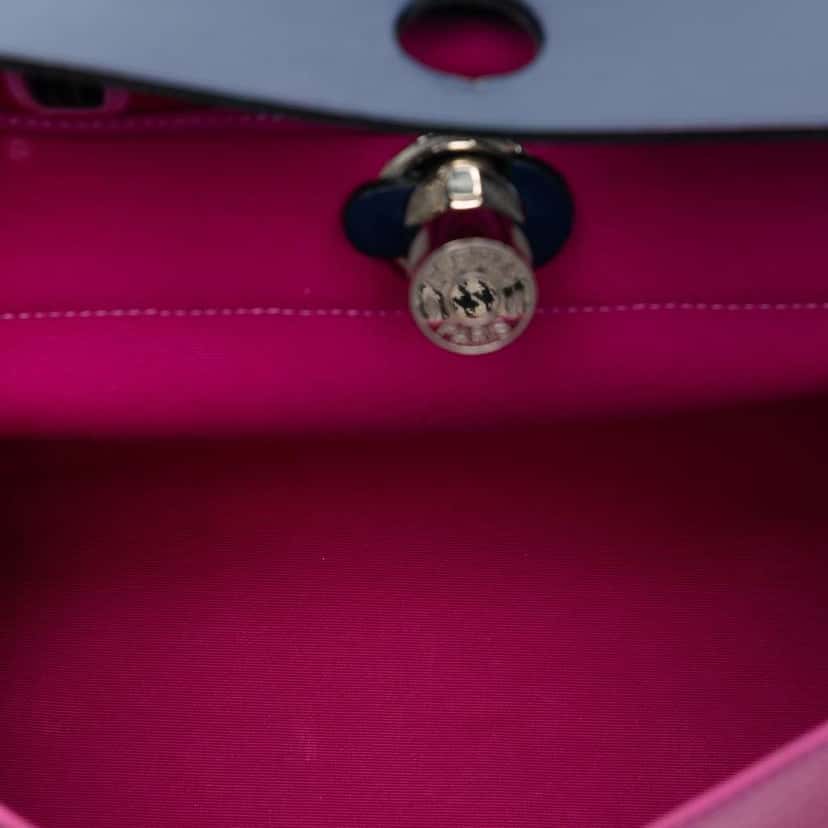 Hermès Toile Herbag Zip 31 Pink Canvas Good condition - Model View