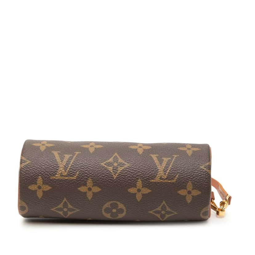 Louis Vuitton Monogram Papillon Pochette Brown Good condition - Inside View