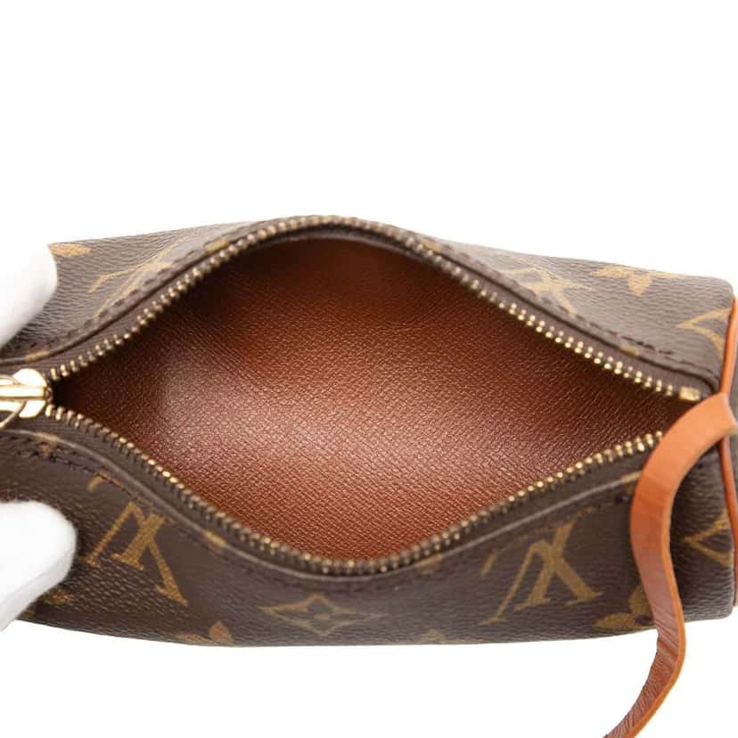 Louis Vuitton Monogram Papillon Pochette Brown Good condition - Model View